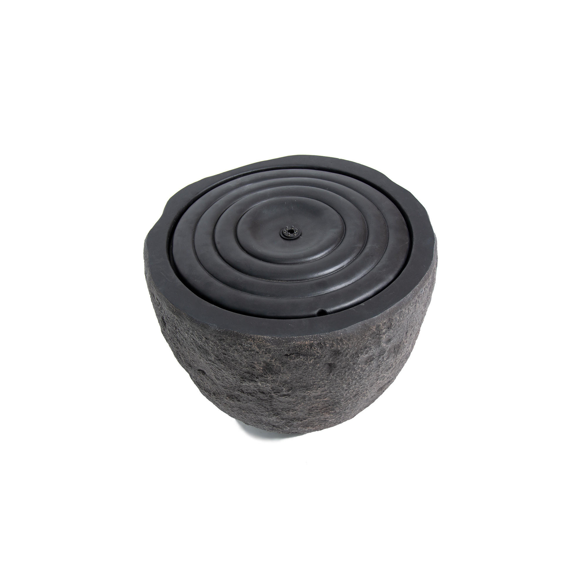 GARTENBRUNNEN Giri S 54.5 x 54.5 x 42 cm - Dunkelgrau, Naturmaterialien (54.5/54.5/42cm) - Elementi