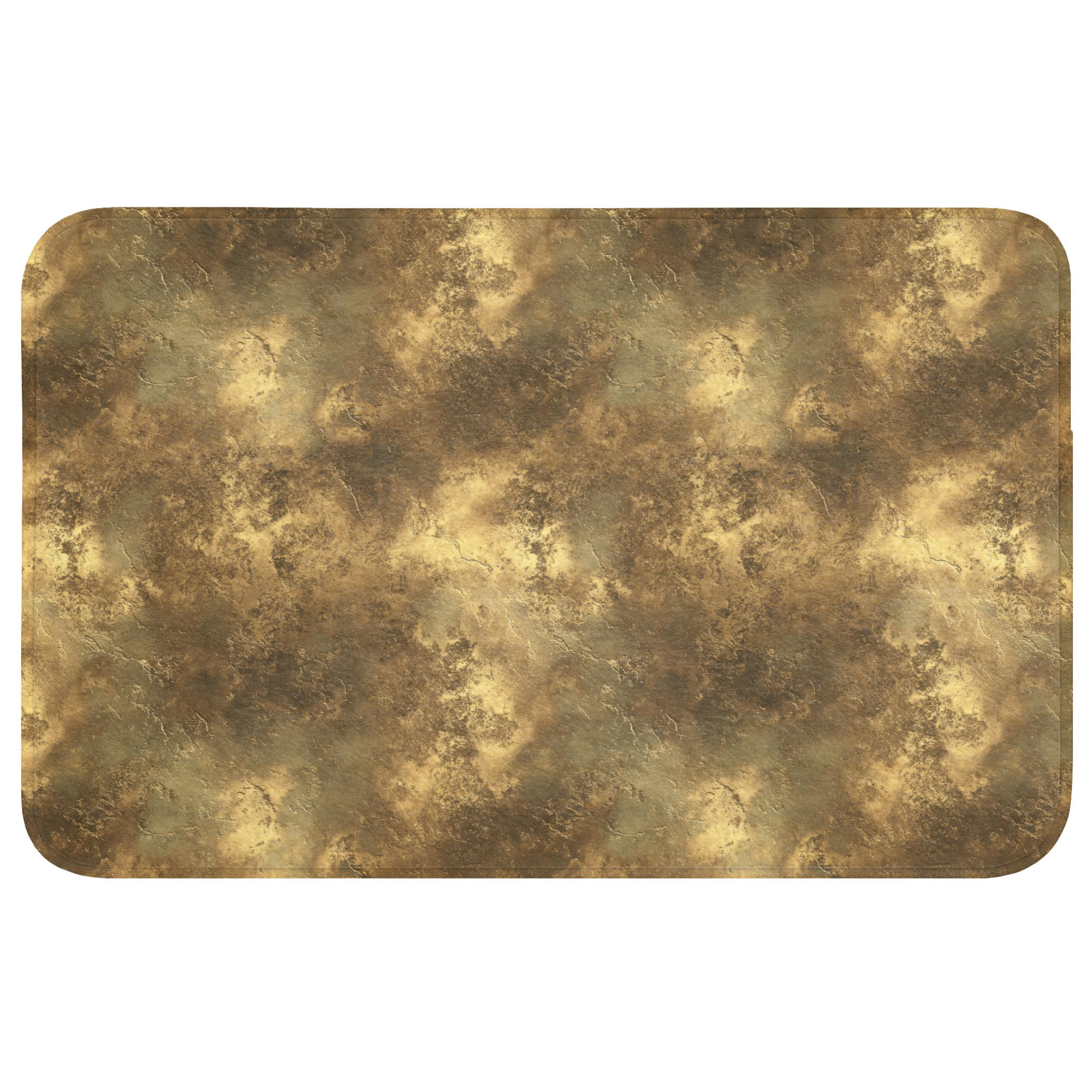 OnlyWow KOUPELNOVÁ PŘEDLOŽKA Antique - metalický vzhled - Gold 80x50 cm