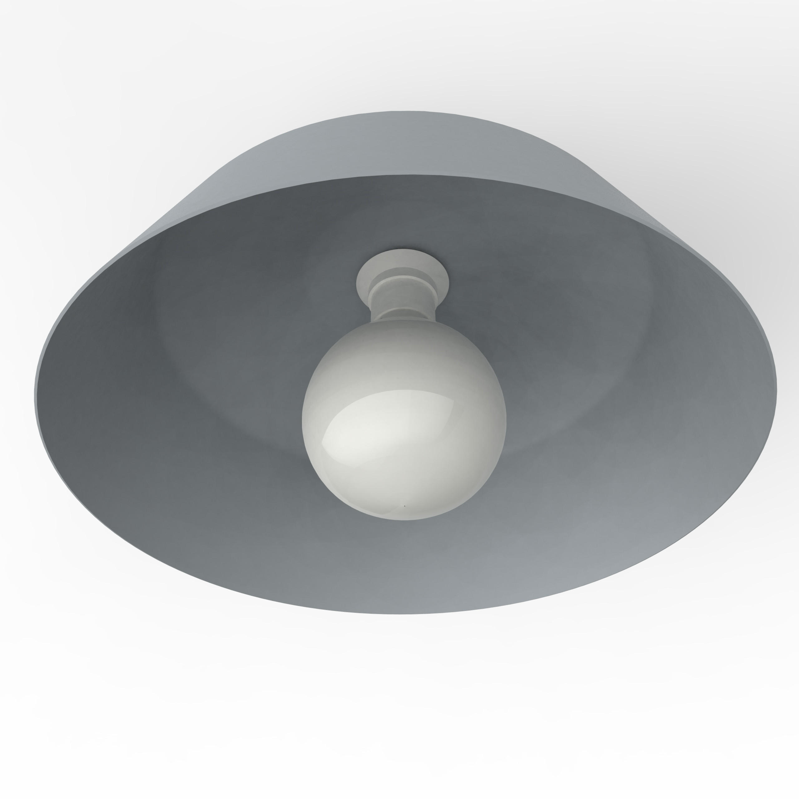 DECKENLEUCHTE - Grau, Metall (35/35/20cm) - Lumicom