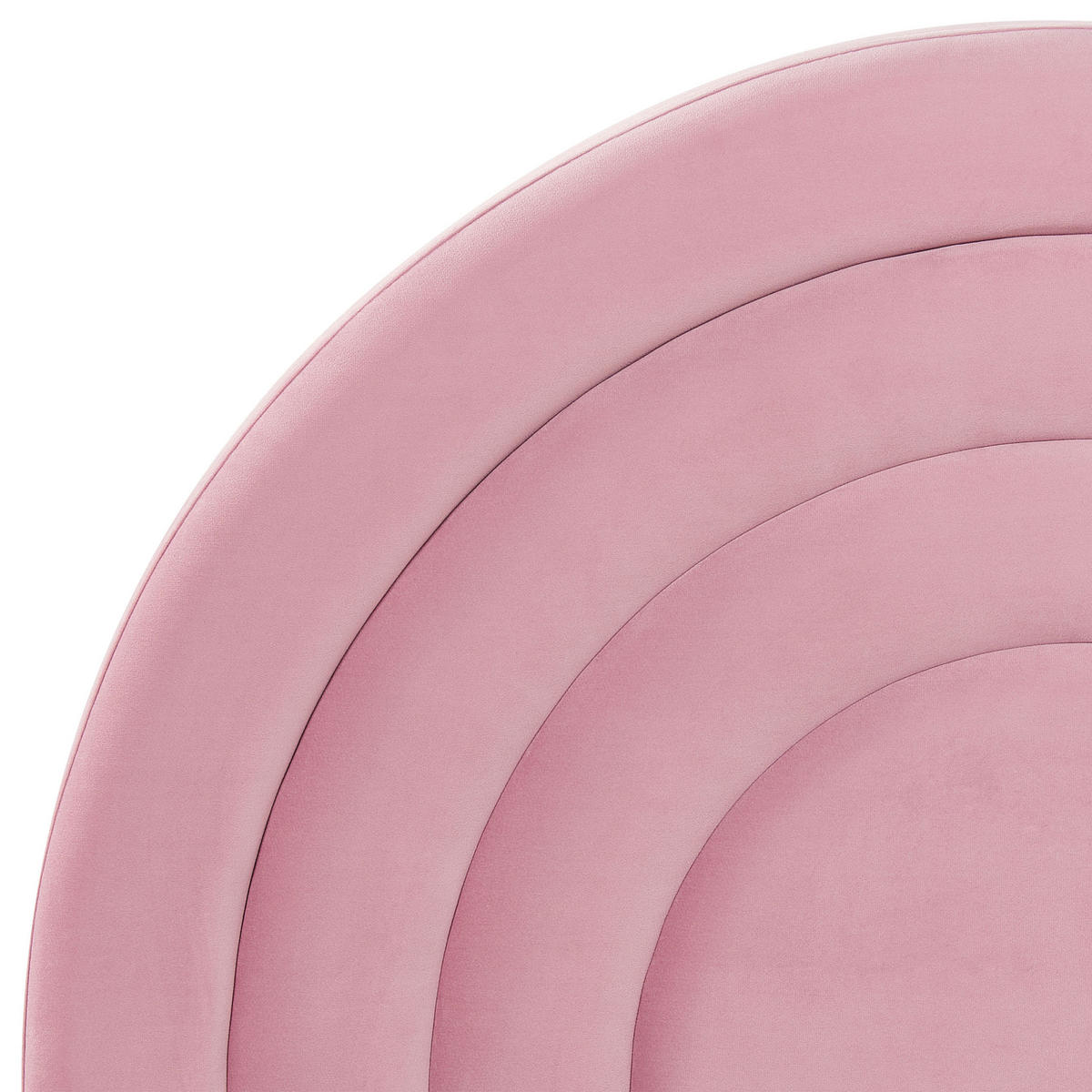 POLSTERBETT 90/200 cm Rosa Anet - Pink, Textil (90/200cm) - Beliani