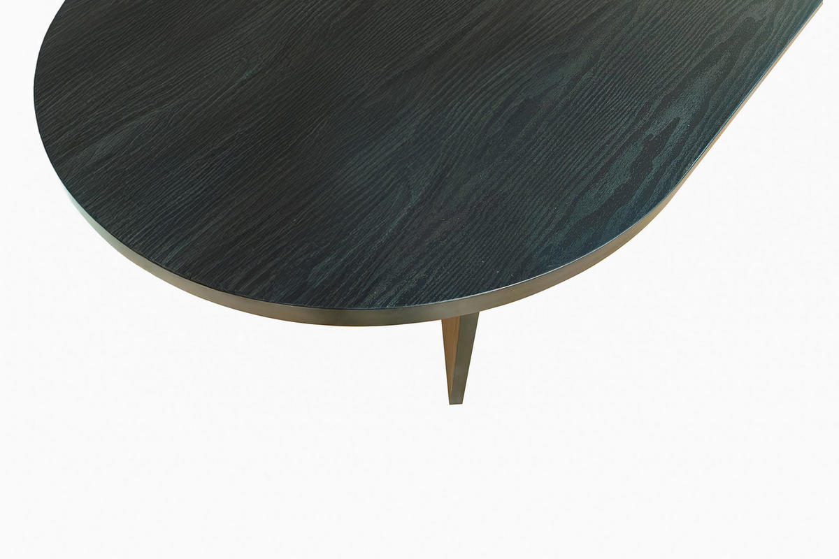 ESSTISCH OVI - Schwarz, Holz (90/160/75cm) - SAM