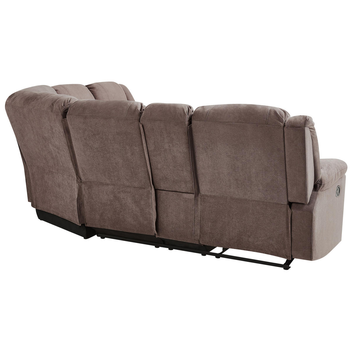 ECKSOFA Polsterbezug Taupe Rokke - Taupe, Textil (229/196cm) - Beliani
