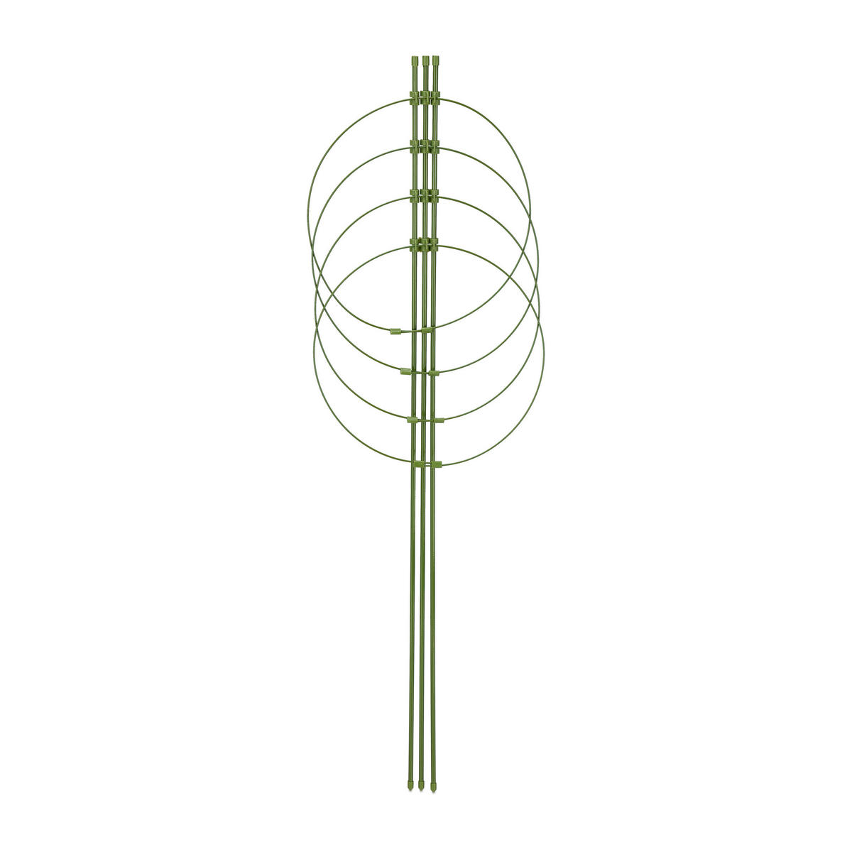 5XRANKHILFE - Grün, Kunststoff/Metall (28/90/28cm) - Relaxdays