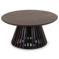 COUCHTISCH AMILA dunkelbraun - Dunkelbraun, Holz (90/90/45cm) - IDIMEX
