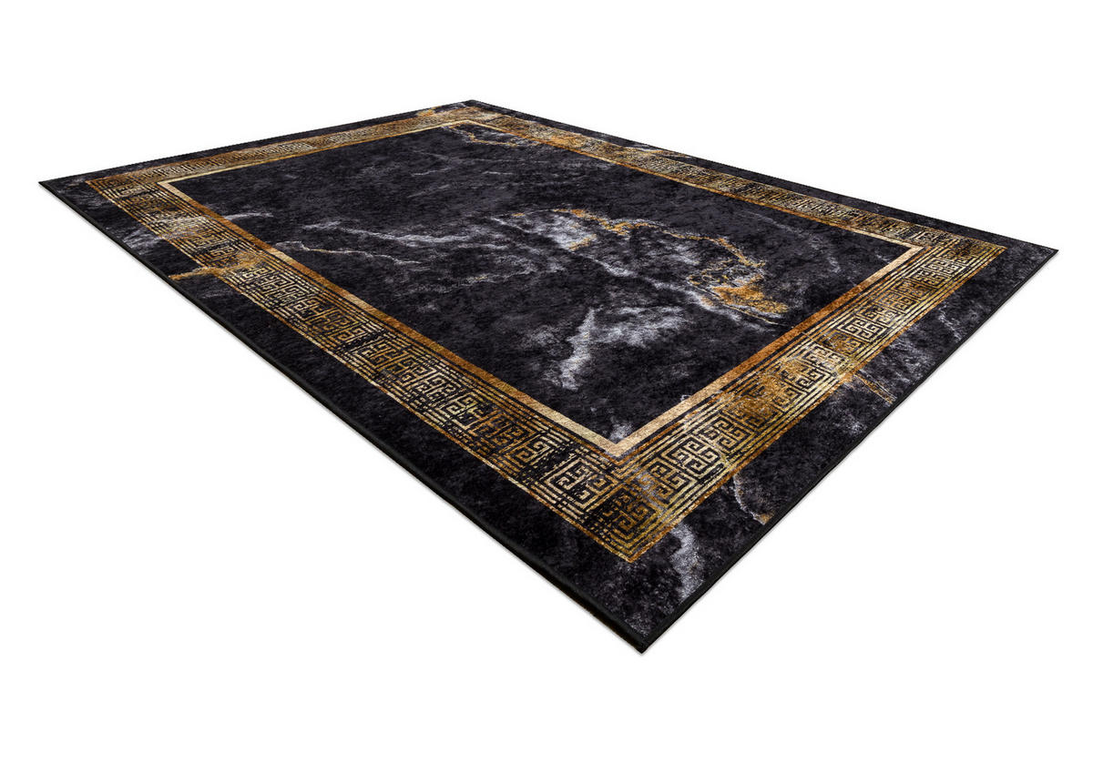 TEPPICH Miro 120/170 cm - Schwarz, Textil (120/170cm) - rugsX