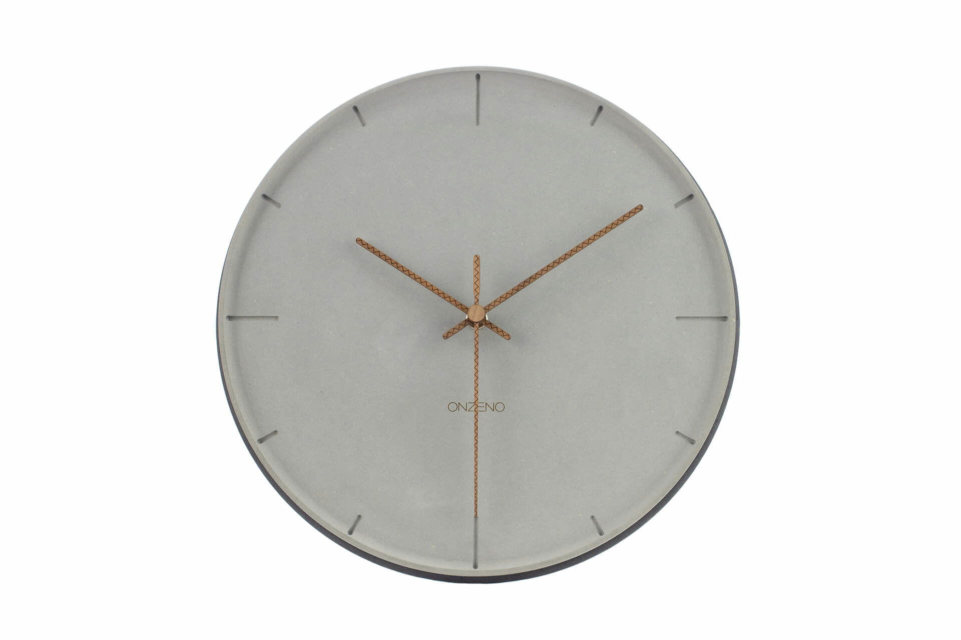 WANDUHR Design Grau 29/29 cm - Grau, Holzwerkstoff (29/29/2cm) - ONZENO