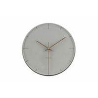 WANDUHR Design Grau 29/29 cm - Grau, Holzwerkstoff (29/29/2cm) - ONZENO