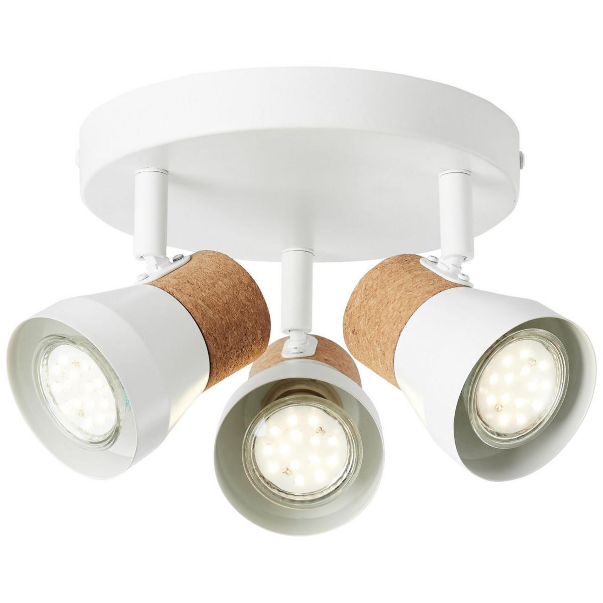 SPOTRONDELL Moka 75734/75 - Weiß, Metall (28/28/13cm) - Brilliant