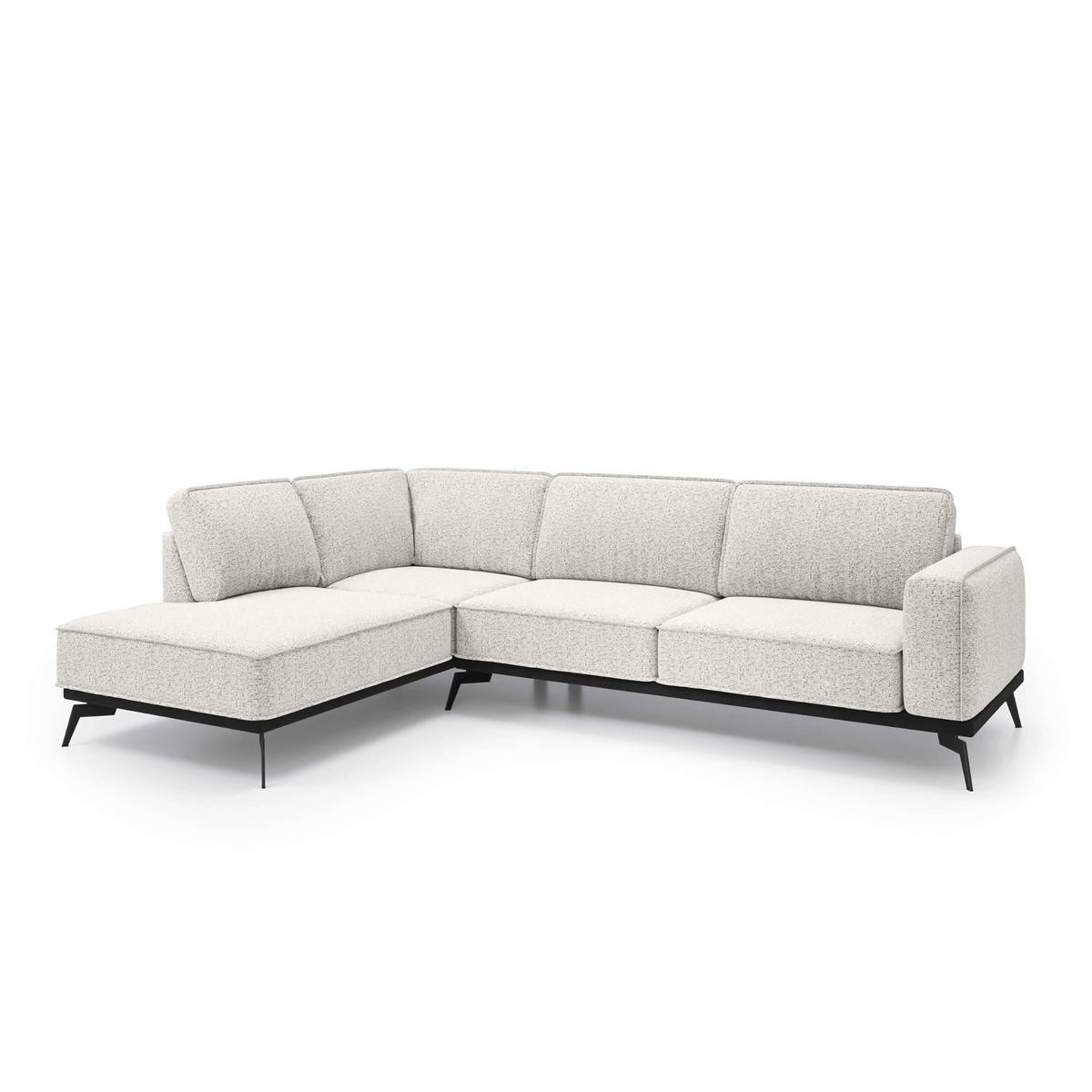 ECKSOFA Rosalia Goldfarben - Goldfarben, Textil (293/90/200cm) - Pillovely