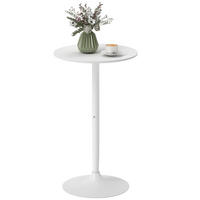 BARTISCH Weiß 1 Stück - Weiß, Naturmaterialien (60/60/102cm) - GiPP