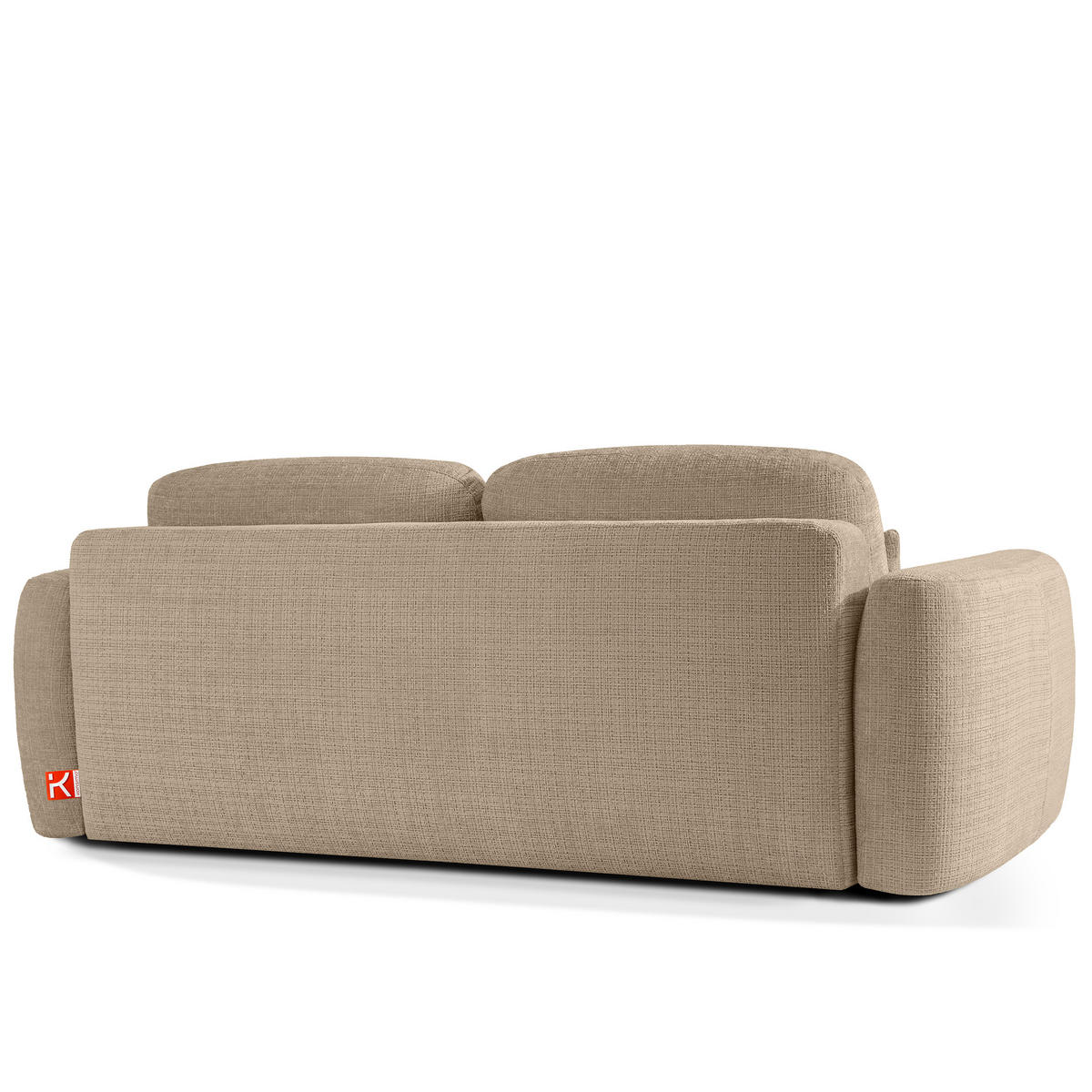 SITZGARNITUR ELOSA - Beige, Holz/Textil (245/85/115cm) - KONSIMO®