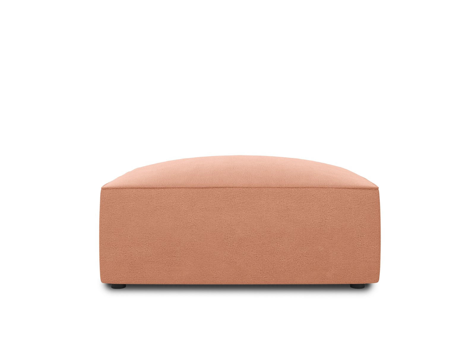 POUF Ruby aus Samt rosa - Pink, Textil (93/40/93cm) - Micadoni