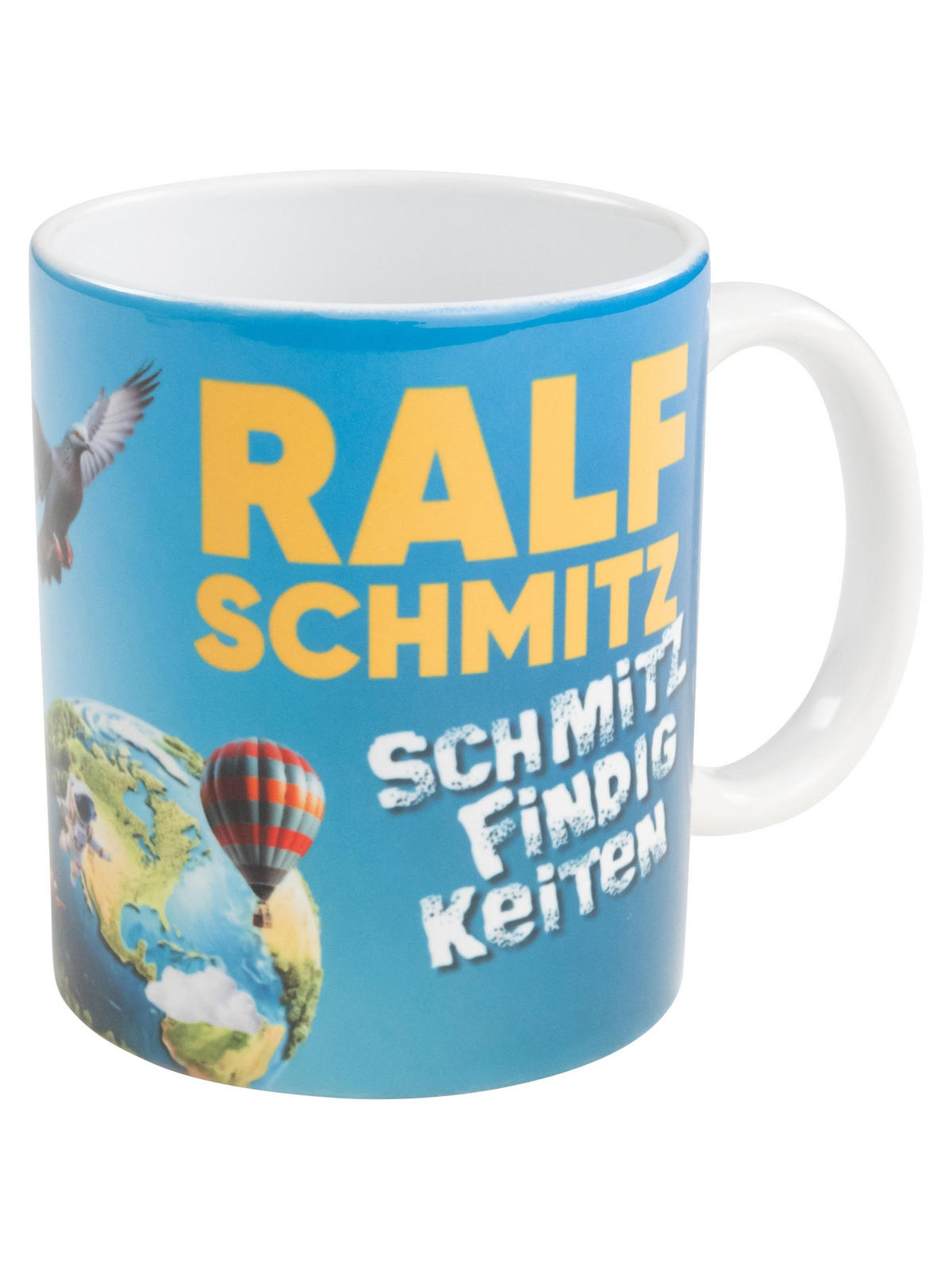 KAFFEEBECHER Ralf Schmitz Schmitzfindigkeiten Mehrfarbig 320 ml - Multicolor, Keramik (0.32L) - United Labels