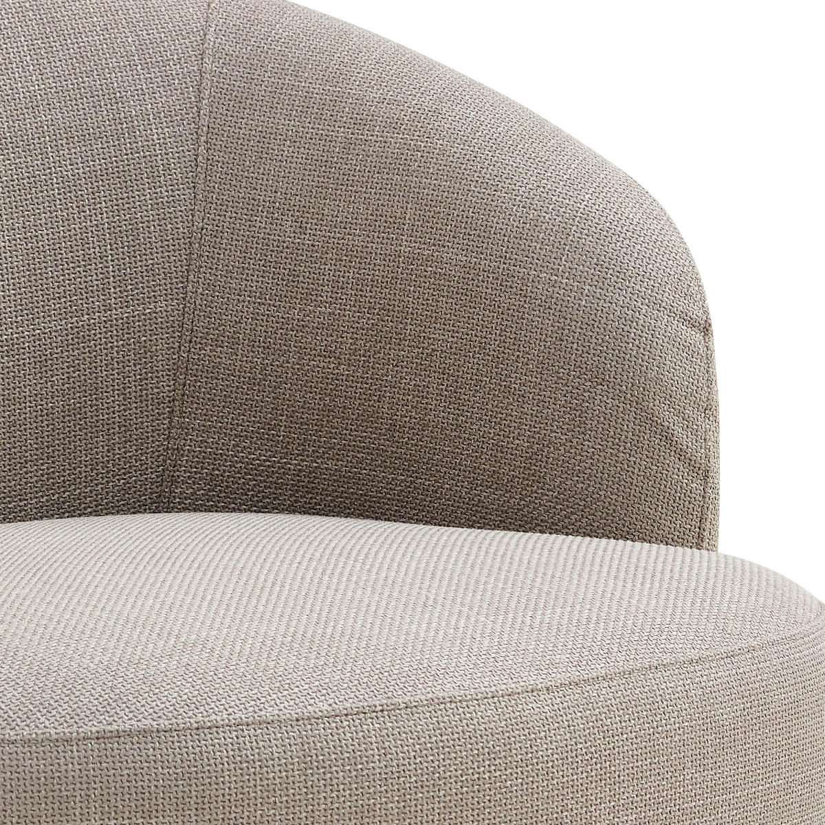 SESSEL 74x77x73 beige MATTEO - Beige, Kunststoff (74/73/77cm) - Massivmoebel24