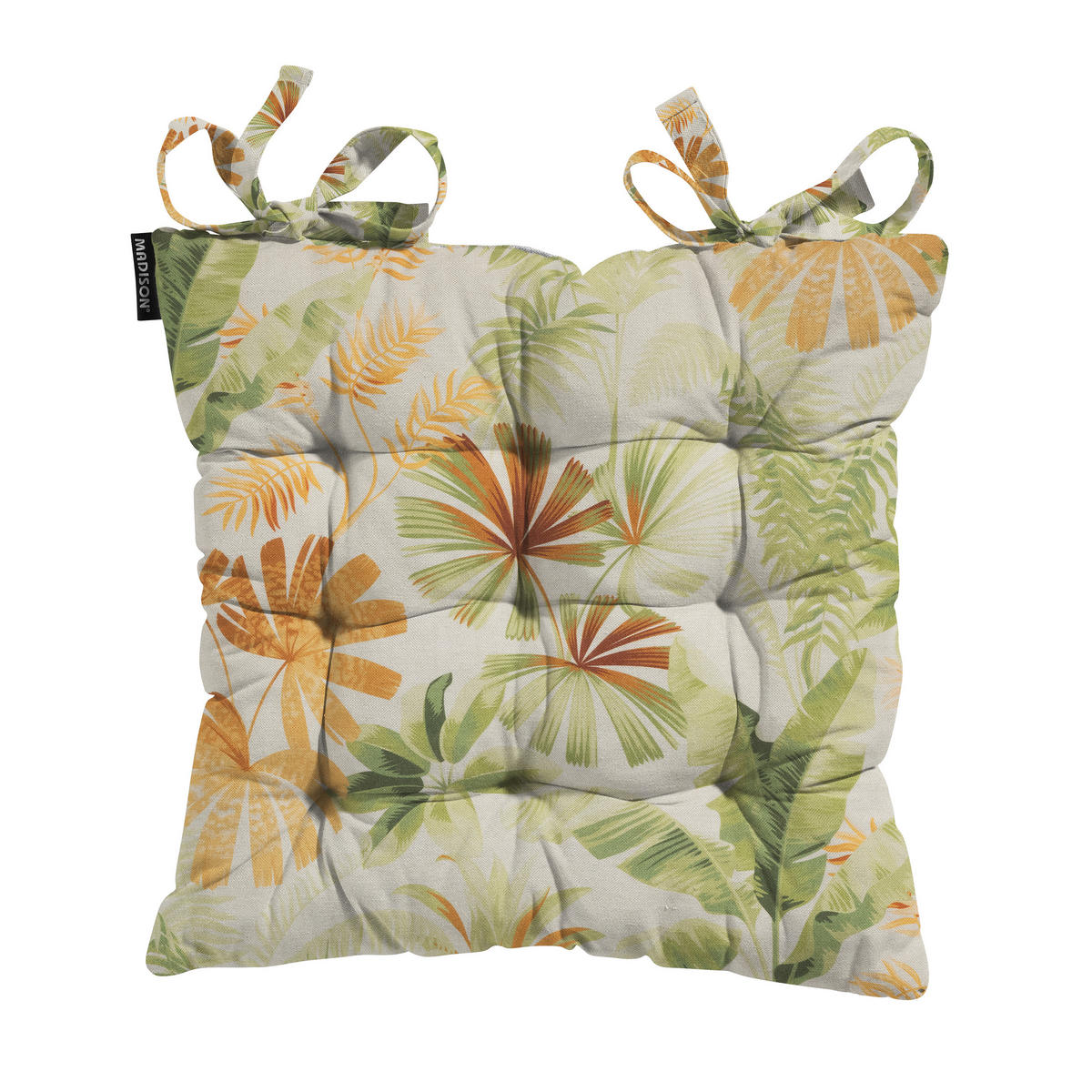 SITZKISSEN Axel - Mehrfarbig - 46/46/8 cm - 4er-Set - Multicolor, Textil (46/8/46cm) - Madison