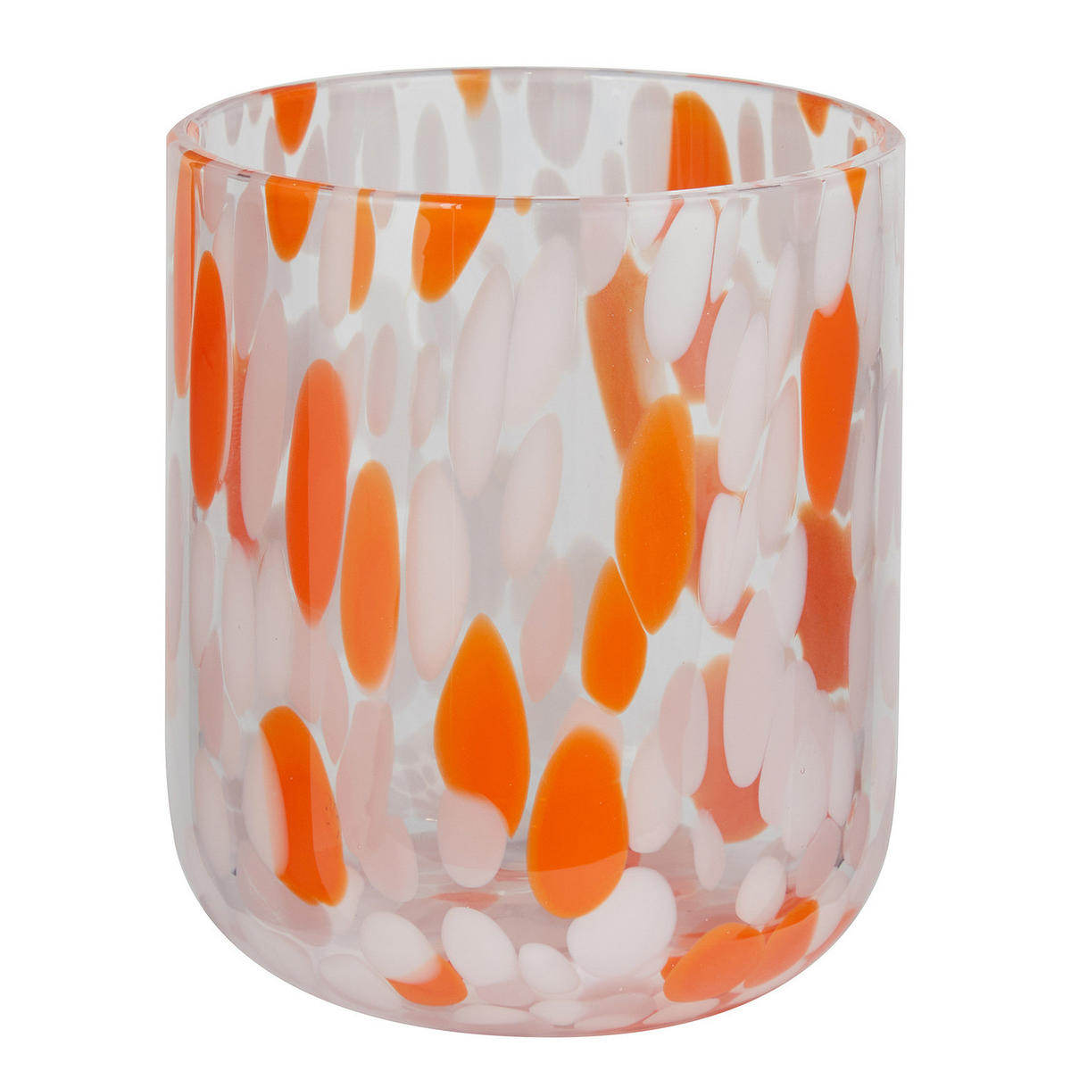 TRINKGLAS (6er-Set) Confetti - Orange, Glas (0.33L) - Butlers