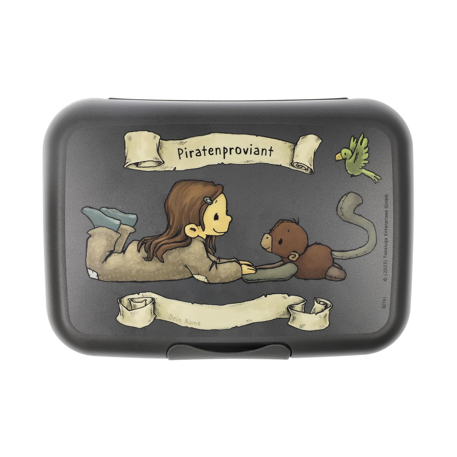 LUNCHBOX Anouk Piratenproviant beige 18 x 13 x 6,5 cm - Beige, Kunststoff (13/6.5/18cm) - Goebel