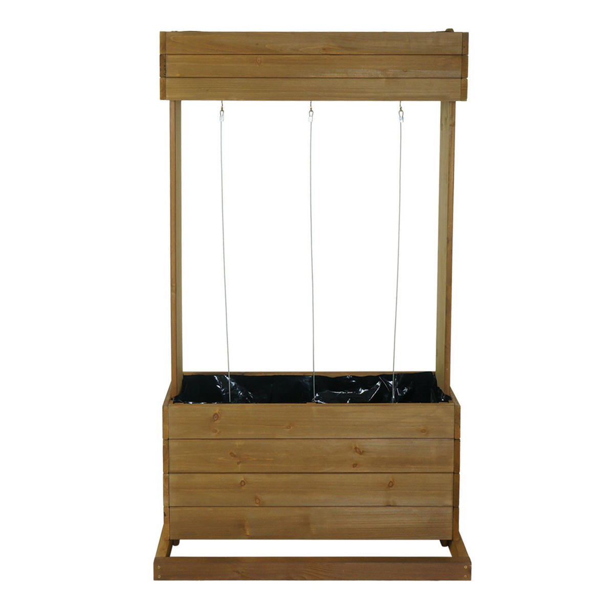 HOCHBEET 145x85x50cm Braun - Braun, Holz (85/145/50cm) - PROREGAL