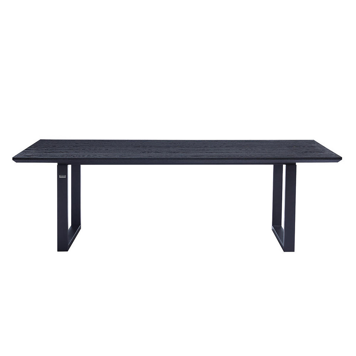 ESSTISCH ECKIG AVENCIA - Dark Oak, 240 x 120 cm - Schwarz, Holz (240/120/4cm) - Home Deluxe