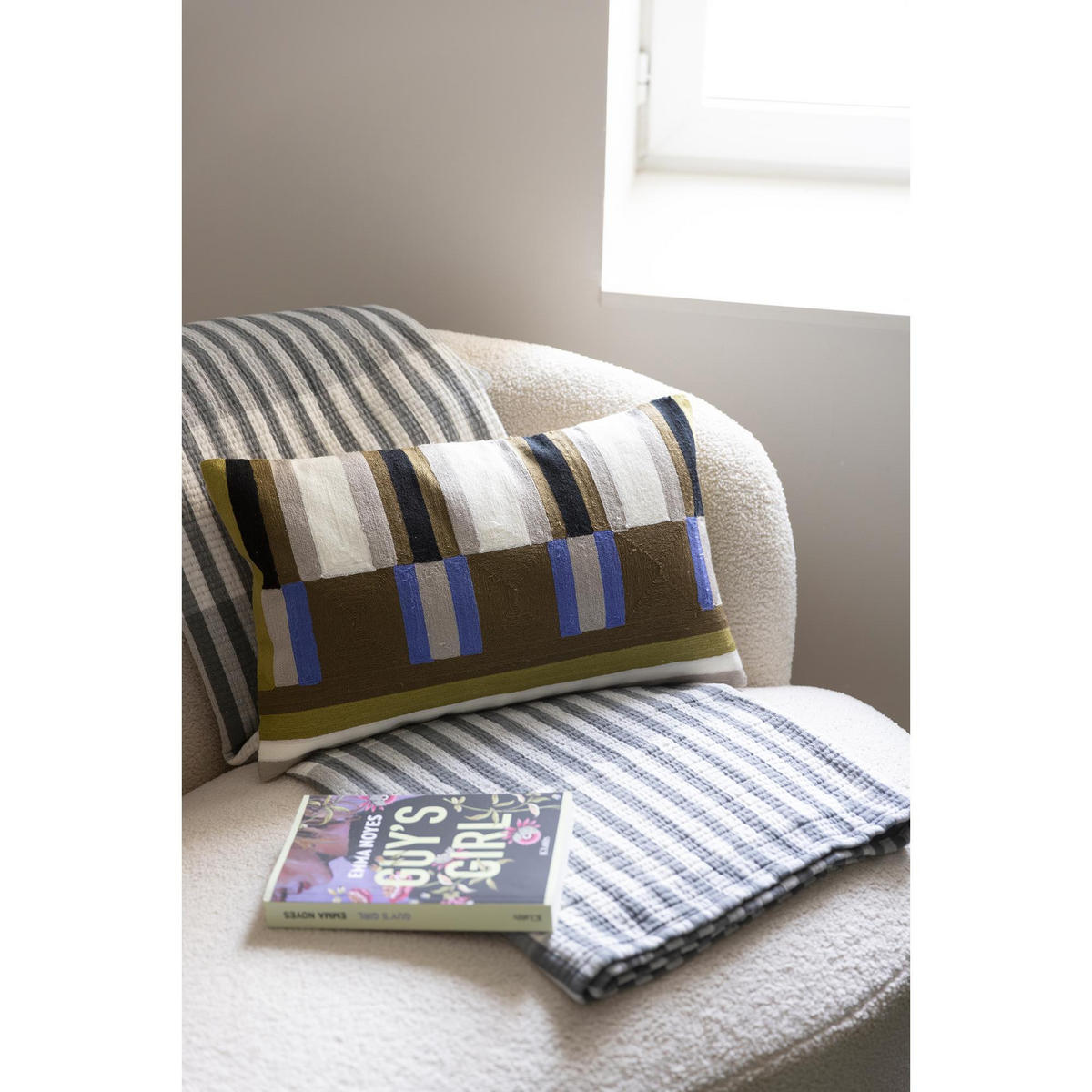 TAGESDECKE Calista aschegrau 180 x 260 cm - Schwarz, Textil (180/260cm) - Vivaraise