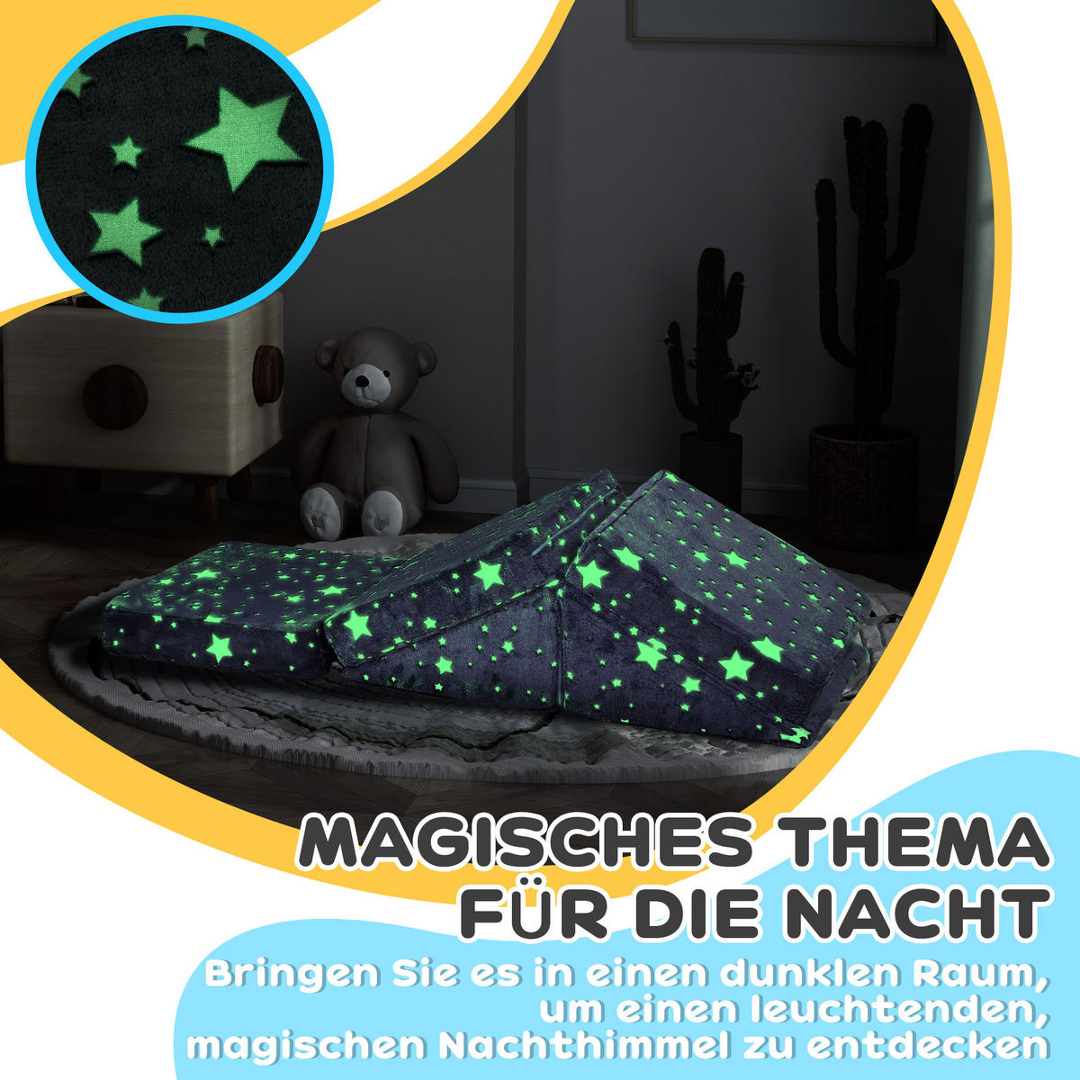 KINDERSOFA-SET - Grau, Textil (48/27.5/50cm) - AIYAPLAY