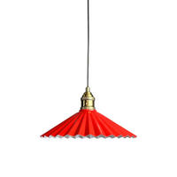 PENDELLEUCHTE Avilla - Rot, Metall (25/25/20cm) - Bamyum