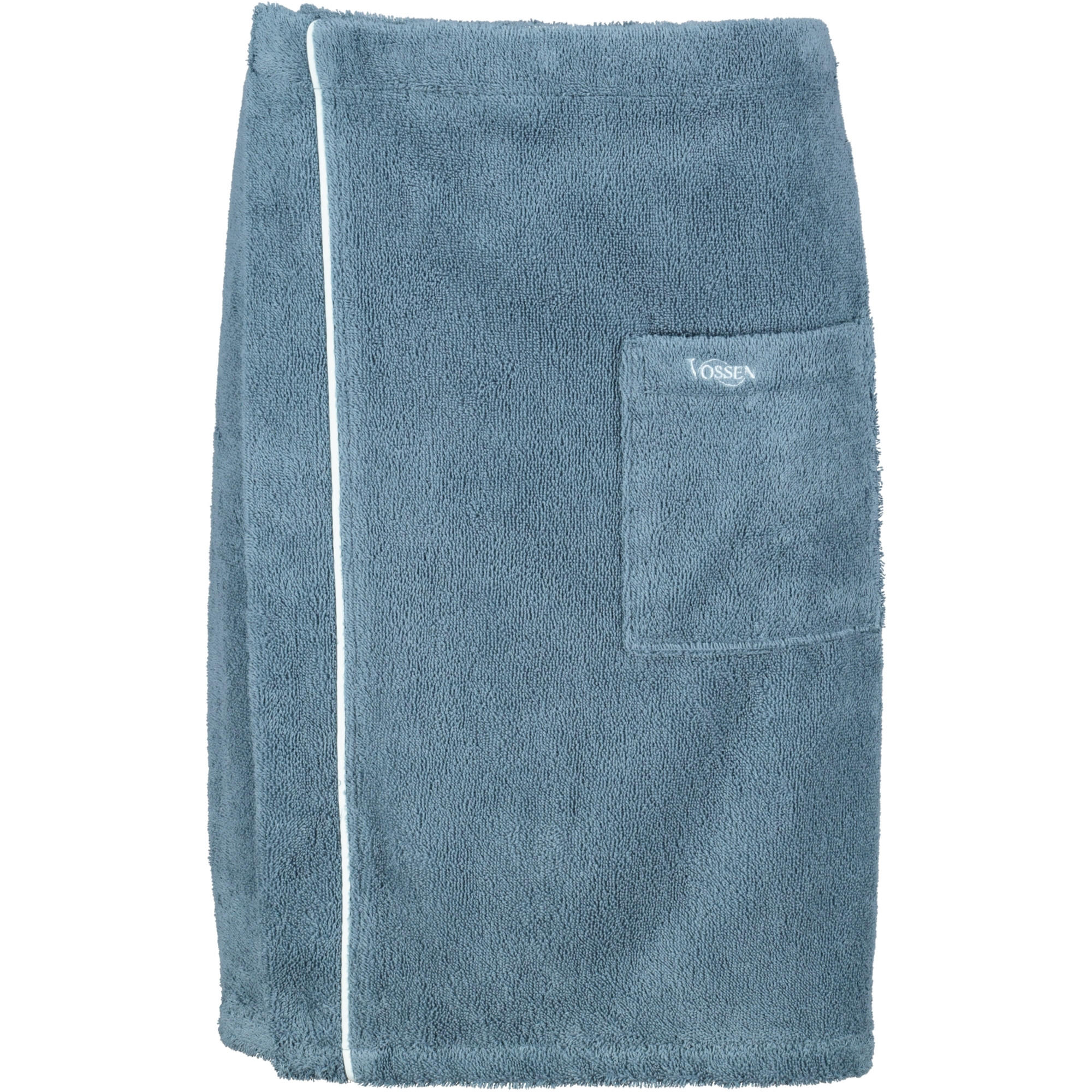 SAUNAKILTS HERREN LARS CADET BLUE - 7510 - Blau, Textil (60/160cm) - Vossen