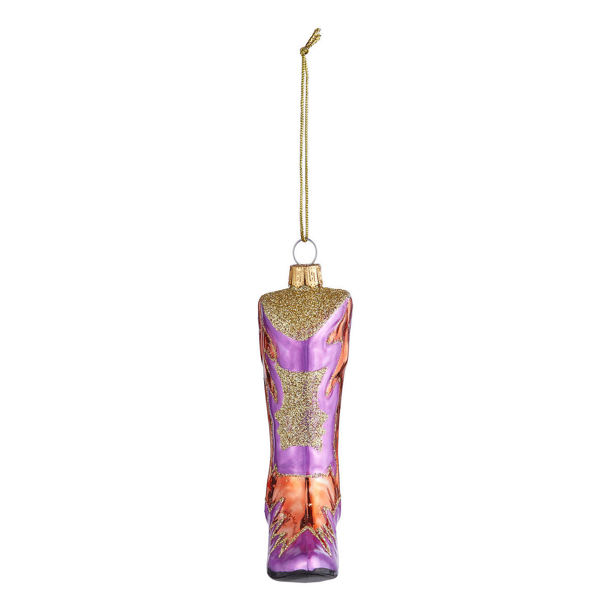 BAUMANHÄNGER Hang On Cowboy Boot - Pink, Glas (3/11/7cm) - Butlers