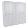 SCHLIESSFACH Grau - Grau, Metall (180/180/50cm) - MCW