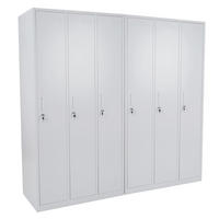 SCHLIESSFACH Grau - Grau, Metall (180/180/50cm) - MCW
