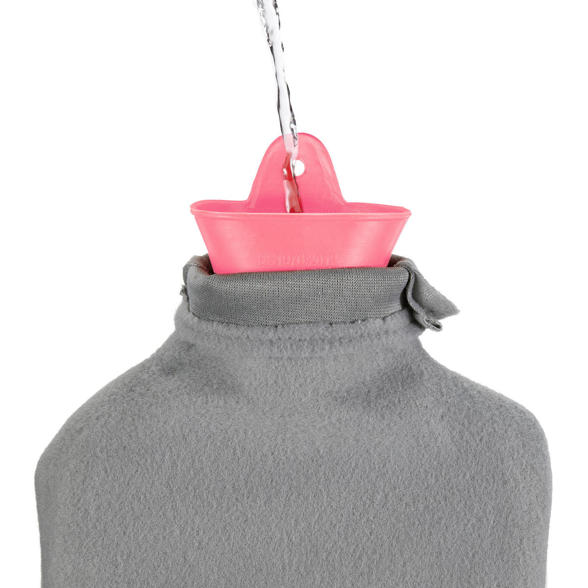 WÄRMFLASCHE - Multicolor, Kunststoff/Textil (18/33.5/4cm) - Relaxdays