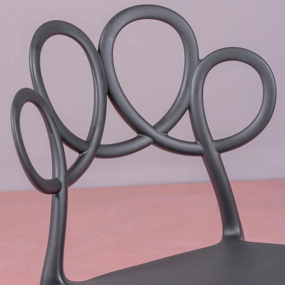 STUHL Kunststoff Schwarz - Schwarz, Kunststoff (51/84/50cm) - Nest Dream