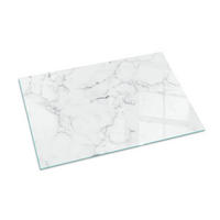 GLASPLATTE für Kamin 100x70 cm Weiß - Weiß, Glas (100/70/0.4cm) - ArtPrintCave