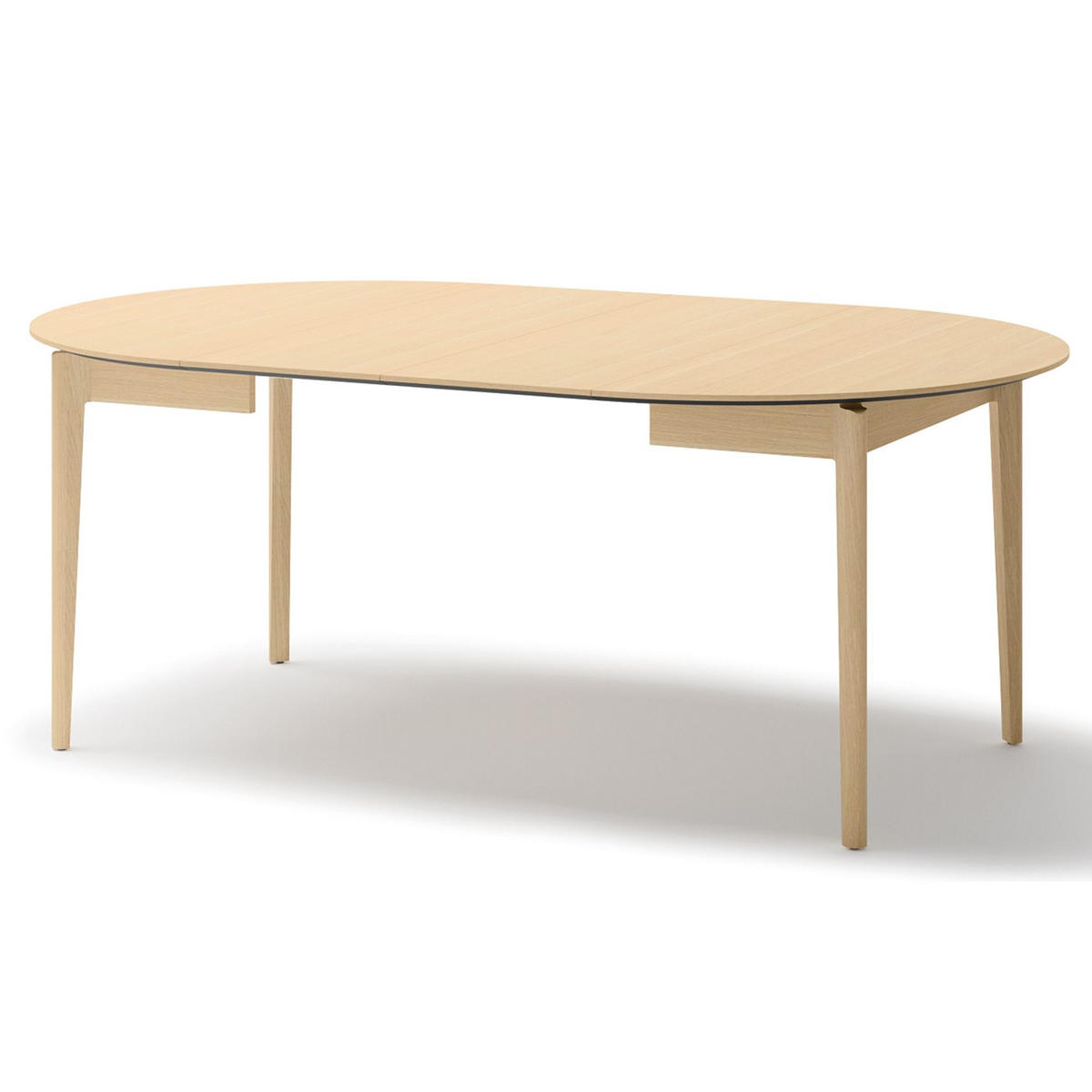 ESSTISCH Plot ausziehbar Helle Eichenholzoptik, 120 x 240 x 120 cm - Beige, Holz/Holzwerkstoff (120/120/77cm) - Selsey