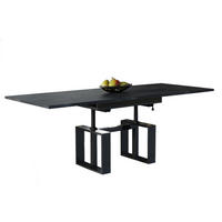 COUCHTISCH Empoli höhenverstellbar, ausziehbar bis 170 cm - Graphitfarben, Holzwerkstoff (110/65/58cm) - Endo-Moebel