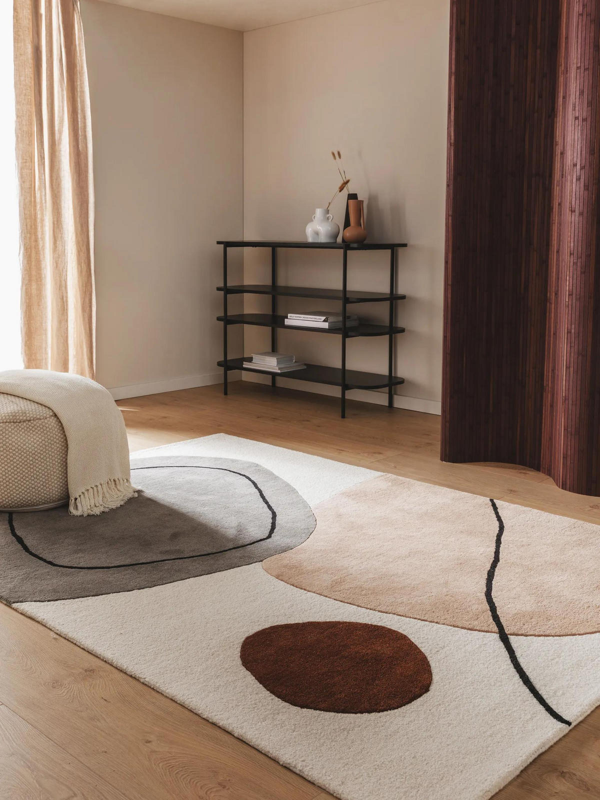 WOLLTEPPICH Kyoto Multicolor 120x170 cm - Multicolor, Textil (120/170cm) - benuta Pure