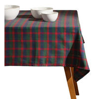 TISCHDECKE Maglamo - Dunkelgrün, Textil (180/130/1cm) - home&you