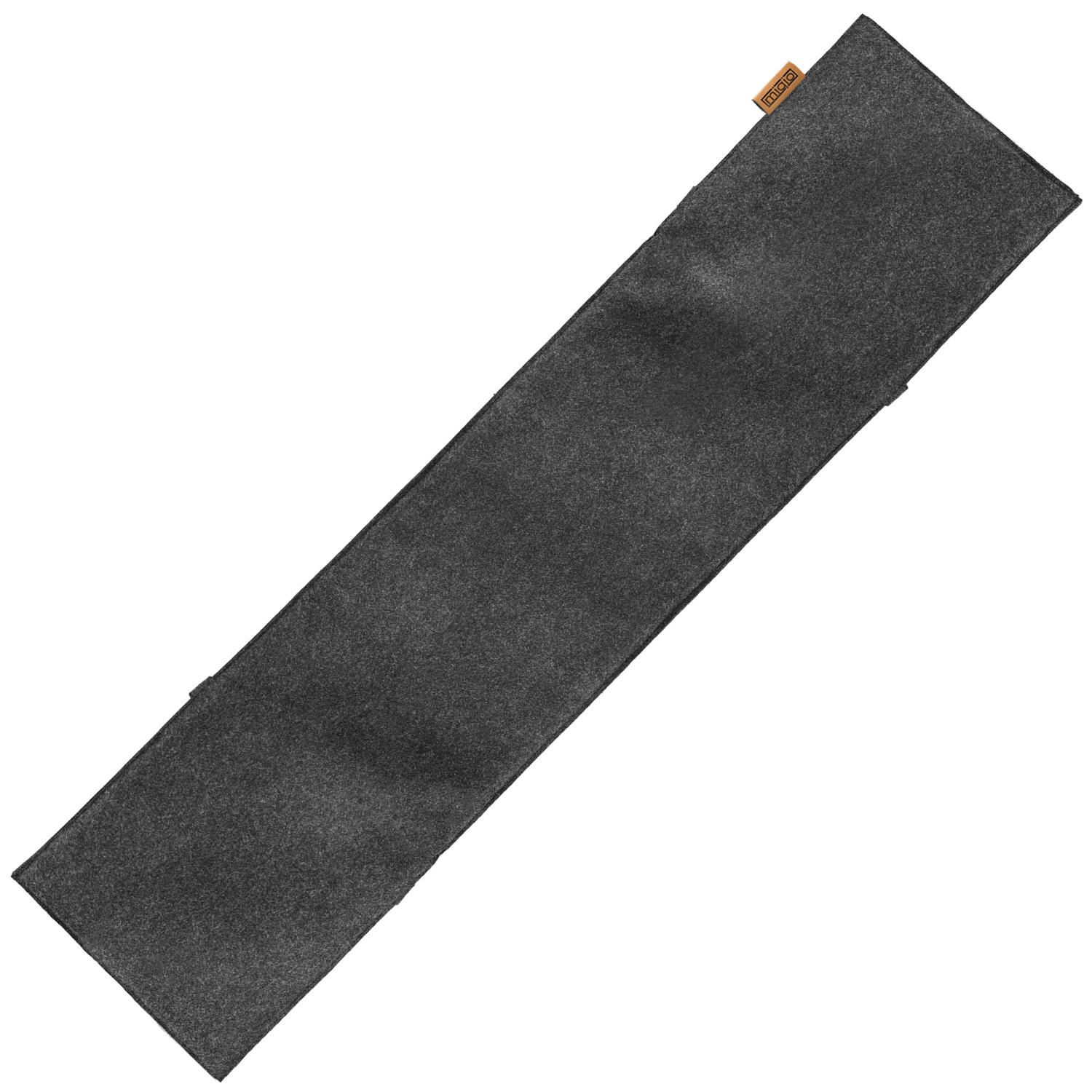 Miqio Design Bankauflage Dunkelgrau 25x2x110 cm