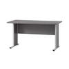 SCHREIBTISCH Lion Large 70x140x65 cm Eschegrau/Weiß - Weiß, Holz (65/140/72.2cm) - PROREGAL