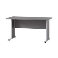 SCHREIBTISCH Lion Large 70x140x65 cm Eschegrau/Weiß - Weiß, Holz (65/140/72.2cm) - PROREGAL