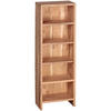 CD-REGAL Massivholz Pflegeleicht 90cm, Beige 30x17x90 cm - Beige, Holz (30/90/17cm) - KADIMA DESIGN