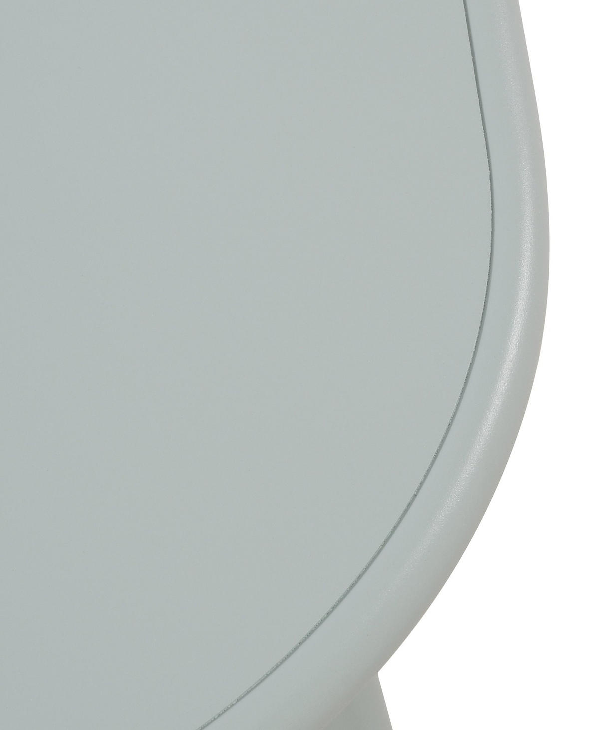 COUCHTISCH oval 80/45/45 cm Kunststoff türkis - Türkis, Kunststoff/Metall (45/80/45cm) - CLP