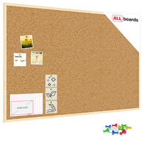 PINNWAND mit Naturholzrahmen 120x80cm - Braun, Holz (120/80/0.9cm) - ALLboards