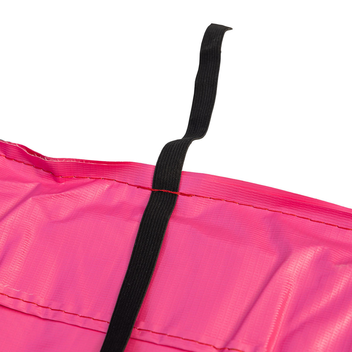 SCHUTZMATTE Canberra Grau und Pink Ø245 cm - Grau, Kunststoff (245/245/1.25cm) - Happy Garden