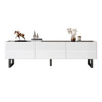 TV-SCHRANK mit Schubladen 170 x 35 cm Schwarz/Weiß - Schwarz, Holzwerkstoff (35/47/170cm) - Beauniv