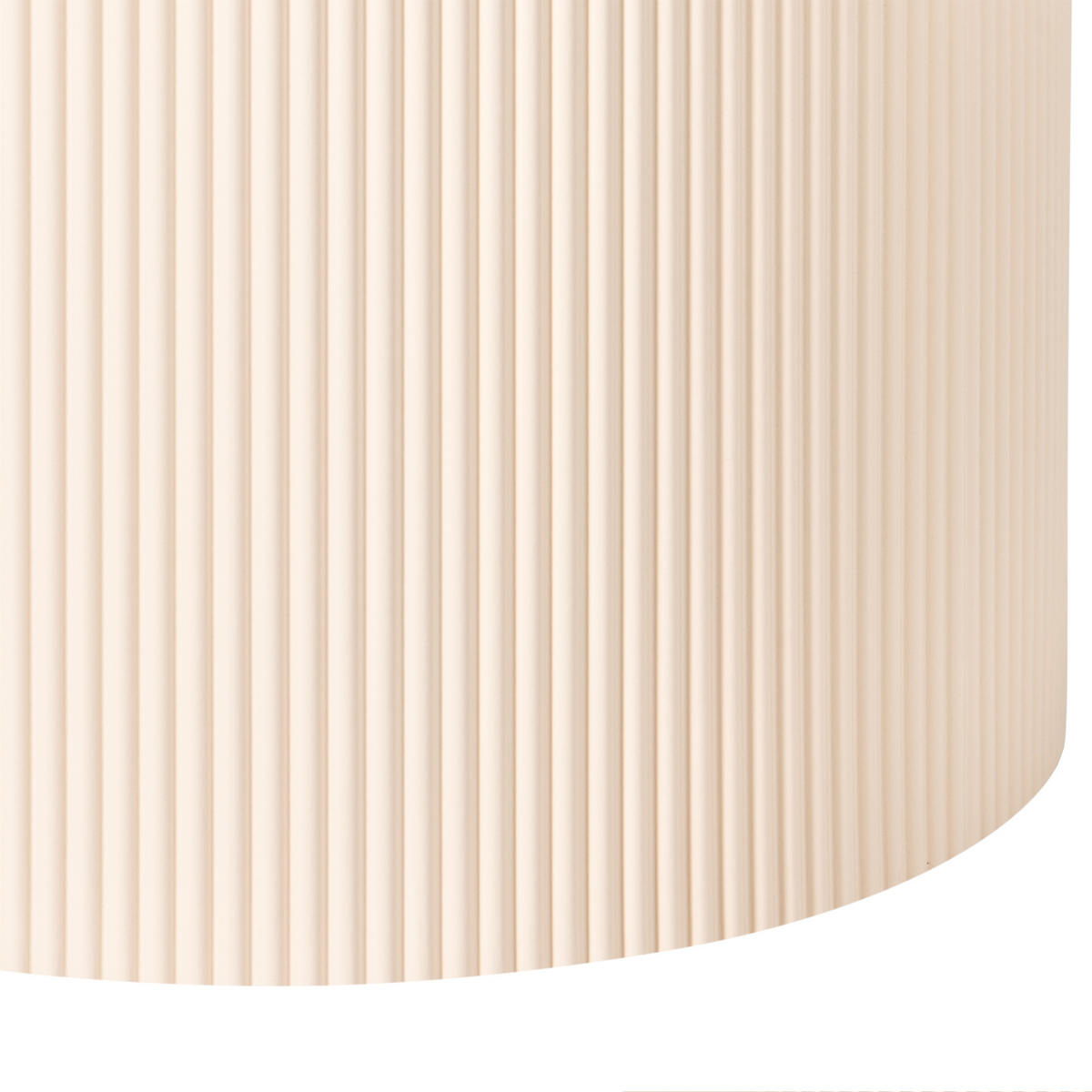 JÍDELNÍ STŮL Světle béžový 120/120 cm Newell - béžová, kompozitní dřevo (120/120/75cm) - Beliani