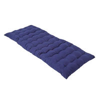 BANKAUFLAGE 2-Sitzer dunkelblau 108/42/5 cm - Dunkelblau, Textil (108/42/5cm) - Homescapes