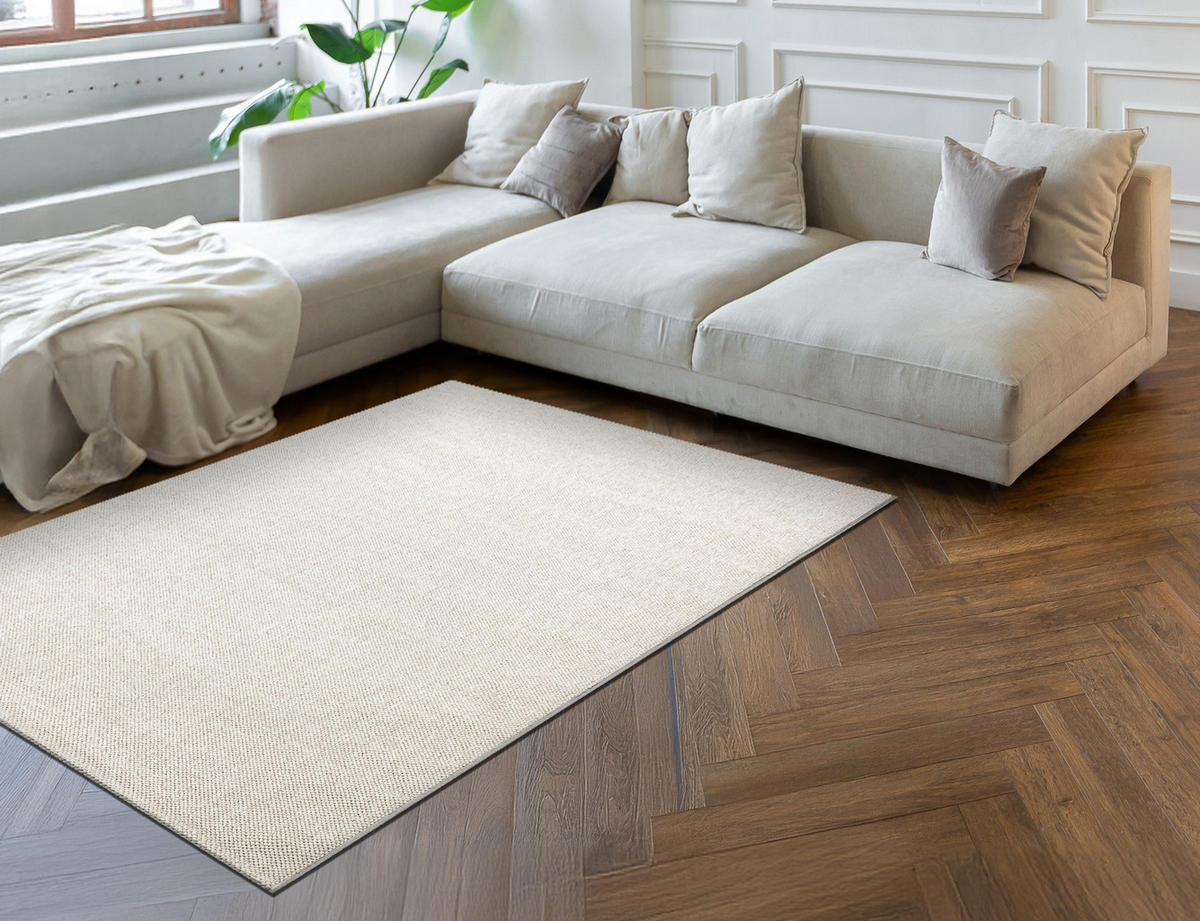 TEPPICH Casablanca LOOM 80/150 cm - Creme, Textil (80/150cm) - rugsX