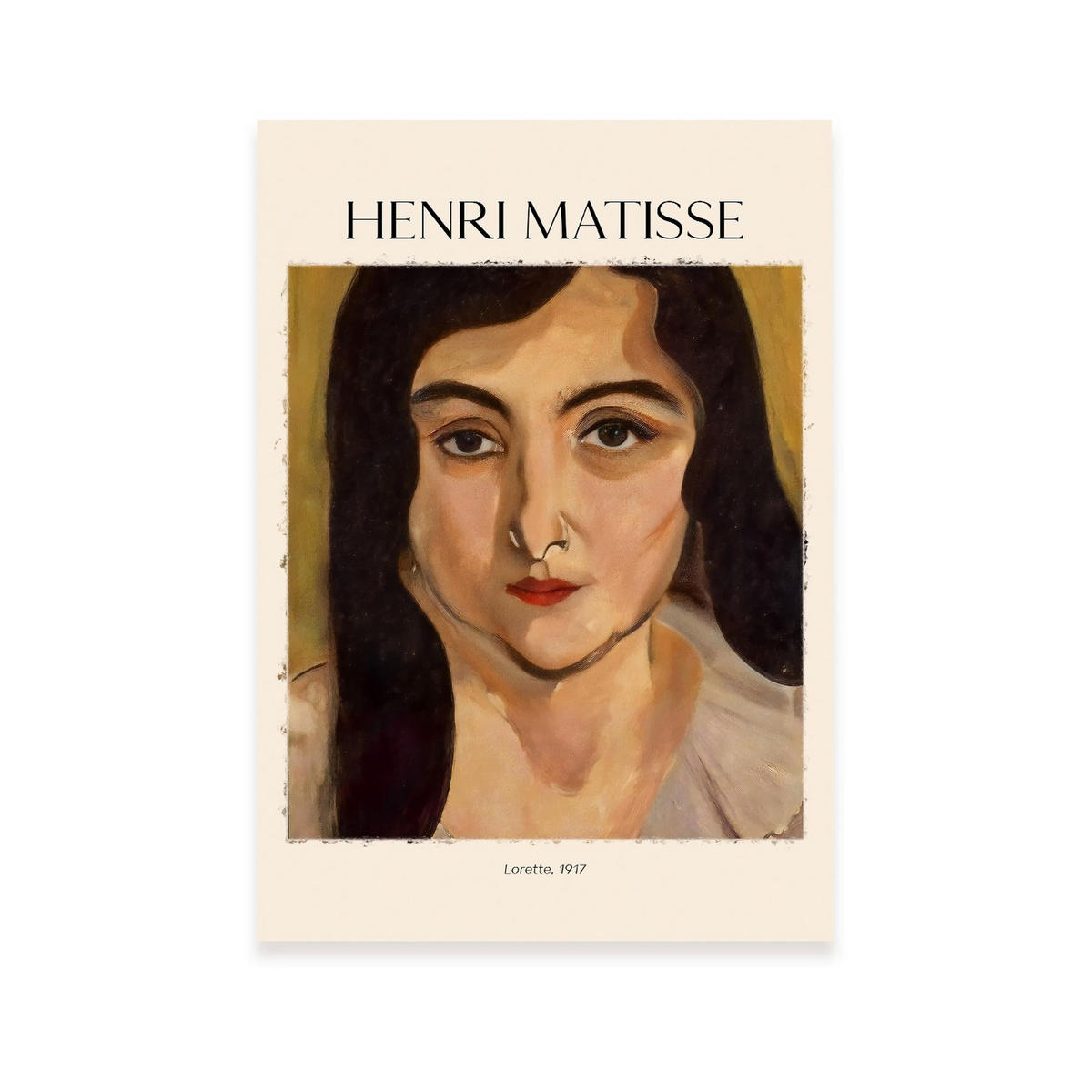 POSTER Lorette A4 Rahmenlos - Klar, Papier (29.7/5/21cm) - Nacnic