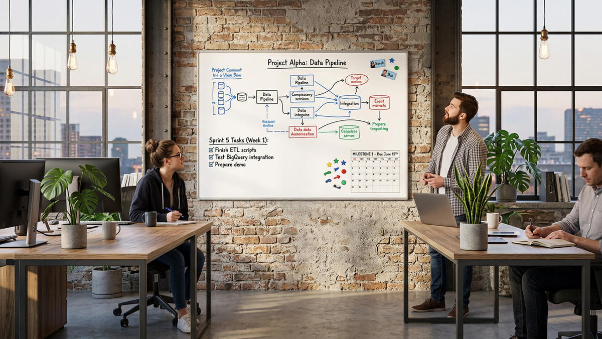 MAGNETISCHES Whiteboard - PREMIUM EXPO Alurahmen 160x120 cm - Weiß, Metall (160/120/2cm) - ALLboards